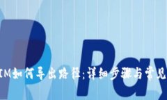 : TokenIM如何导出路径：详