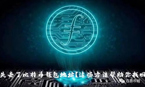 失去了比特币钱包地址？这些方法帮助你找回