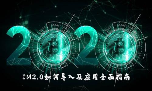IM2.0如何导入及应用全面指南